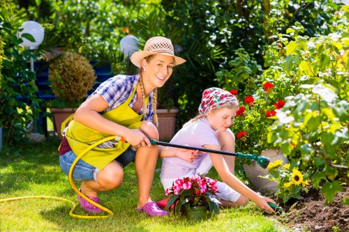 Professional garden clearance helping prepare a Manorpark outdoor space for new landscaping